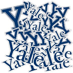 Yale University Sticker Bulldogs Stickers Vinyl Decals Laptop Water Bottle Car Scrapbook T1 (Type 1-1)
