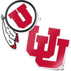 University of Utah Sticker U of Utes Vinyl Decal Laptop Water Bottle Car Scrapbook (4 Inch Set V1)