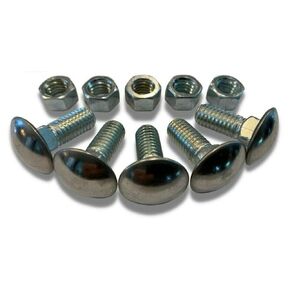 GM Front & Rear Chrome Bumper | Bolt & Nut Kit, Stainless Steel (7/16-14 x 1 1/2") FITS: General Motors | Chevrolet | Buick | Oldsmobile | Pontiac | Cadillac | Cars | GMC Trucks