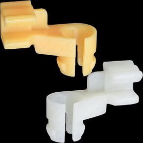 Rexka 10 Sets Door Handle Lock Rod Clips Kit for Toyota 69293-12050 69293-12060 Camry, Previa, T100, Tacoma ES250, ES300, IS300, LS430, RX300, SC430