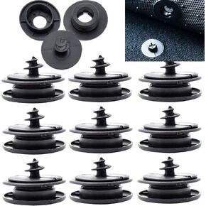 XUKEY Universal Car Floor Mat Clips Retention Holders Grips Carpet Fixing Clamps Buckles Anti Skid Fastener Retainer Resistant