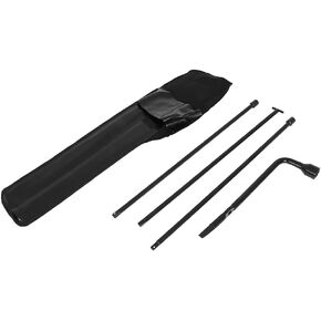 SCITOO Compatible for 2005-2021 for TOYOTA Tacoma Spare Tire Tool with 1 Lug Wrench Tool 1 Hook Segment 2 Extension Segments 091150C030 091500R010