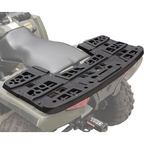 A & UTV PRO Front Service Cover & Rear Rack Kit for Polaris Sportsman 500 450 2005-2010, Rear Luggage Storage Bracket Assembly Accessories, Replace OEM #2633162, 2633157, 2633355-070, 2633208-070