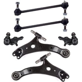 6pc Set Front Suspension Kit Sway Bar Lower Control Arm and Ball Joint Lower Ball Joint Replacement for Lexus ES300 ES330 RX330 RX350 RX400h,for Toyota Avalon Camry Highlander Solara