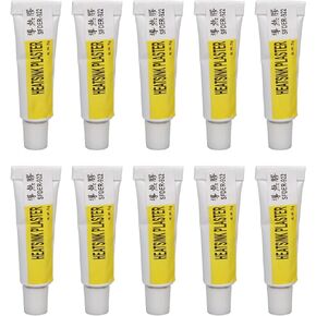 VBESTLIFE 10Pcs Heatsink Plaster, Silicone Grease Thermal Conductive Glue with Strong Adhesion, ‑60° to 300° Celsius, for MOSFET LED GPU Printer Chipset IC