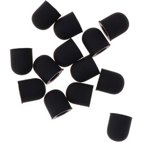 15pcs Stylus Pen Tip Replacement Rubber Tips for Stylus Touch Pen Touchscreen Pen (Outer Diameter 6mm, Inner Diameter 3.6mm)