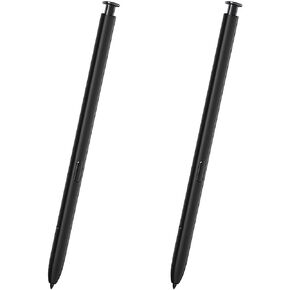 2 Pcs Galaxy S23 Ultra S Pen Replacement for Samsung Galaxy S23 Ultra All Versions Touch Pen Stylus Pen,SM-S918N,SM-S9180,SM-S918E,SM-S918E/DS 5G S Pen(Black)