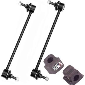 4PC Front Sway Bar Links + Front Bushings FITS Toyota Prius RAV4 Scion xB