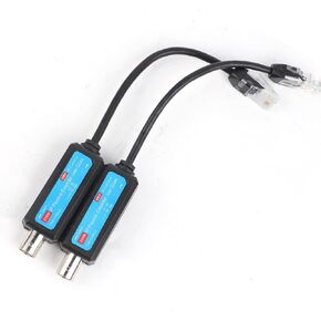 IP Passive Extender Ethernet Over Coax, Passive IP Network Coaxial Transmitter Receiver Extender for IP NVR Camera