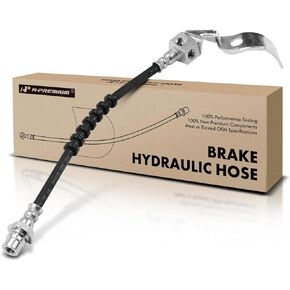 A-Premium Rear Center Brake Hydraulic Hose Compatible with Select Ford Models - Mustang 1971 1972 1973 - Replace# D1ZZ2282A