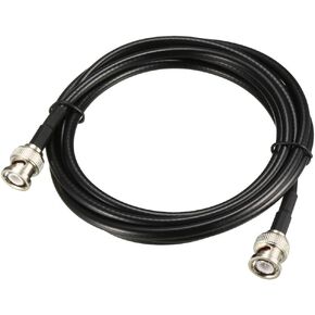 uxcell RG58 Coaxial Cable with BNC Male to BNC Male Connectors 50 Ohm 8 Inch
