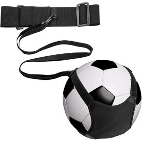 Soccer Belt Trainer Football Kick Trainer, Adjustable Solo Soccer Kick Trainer, Durable Nylon Soccer Volleyball Rugby Trainer