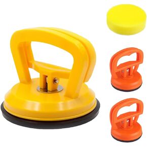 3 Pack Car Dent Puller, Car Dent Puller Kit Handle Lifter Powerful Car Dent Remover, Dent Removal Kit and Dent Repair Puller for Car Body Dent, Glass, Mirror and Tiles