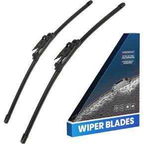 KAX [Easy Install&Superior Driving Visibility] 24"+21 Premium All-Season Windshield Wiper Blades Compatible with Traverse,Acadia,Enclave,OEM Quality windshield wipers with Pinch Tab(Set of 2)