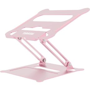 Adjustable Laptop Stand,Portable Laptop Computer Stand Riser&Multi-Angle Stand with Heat-Vent to Elevate Laptop Holder for Mac,Notebook,Lenovo KT1-black