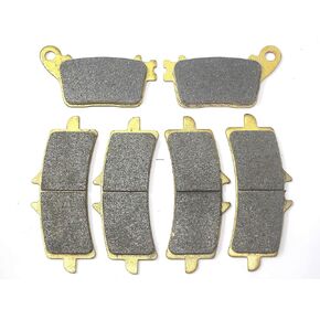 Front Rear Brake Pads for Suzuki GSXR 600 L 750 L (2011-2021) GSXR 1000 R L2-L6 ABS (Brembo Caliper) 2012 2013 2014 2015 2016 2017 2018 2019 2020 2021 - GSX 1000 Katana 19-21 FA447 FA436 8