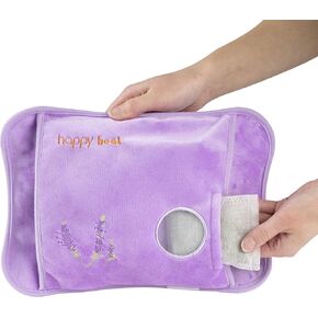 Rechargeable Heating Pad, Electric Hand Warmer for Arthritis, Electric Water Bag, Auto-Shut Off- Lavender 3 lbs in Kuwait