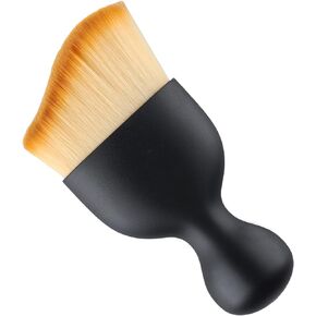 alpmosn Car Duster Brushes Interior Detailing Tool Curved Design Dirt Dust Clean Brushes for Air Conditioner Vents, Dashboard Engine Compartment, Car Interior Cleaner Accessories(Black)