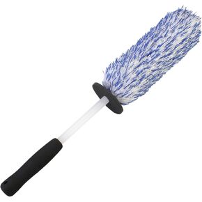 فرشاة عجلة من الألياف الدقيقة خالية من المعدن، فرشاة تنظيف العجلات لتفصيل العجلات والحافة، بدون خدش in Kuwait