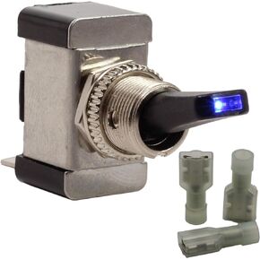Fastronix 20 Amp Red LED Toggle Switch Kit ON-Off SPST