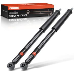 A-Premium Front Pair (2) Complete Shock Strut & Coil Spring Assembly Compatible with Honda Civic 2006-2011, L4 1.8L (Coupe), Driver and Passenger Side, Replace# 172284, 172285