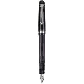 PILOT Custom 74 Fountain Pen, Black Smoke Barrel, Medium Nib (60955)