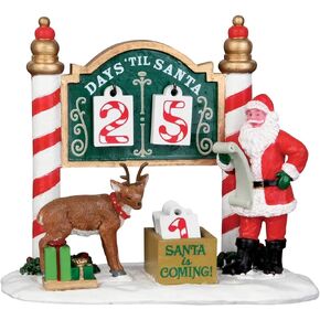Lemax 53208 Christmas Countdown Village Accessory