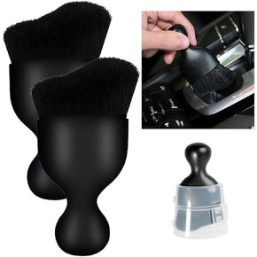 Car Interior Detailing Brush, Soft Bristle Cleaning Brush Car Dust Brush Detail Brush, Car Interior Cleaning Tool, Car Dashboard, Air Conditioning Vents, Leather, Computer, Scratch Free