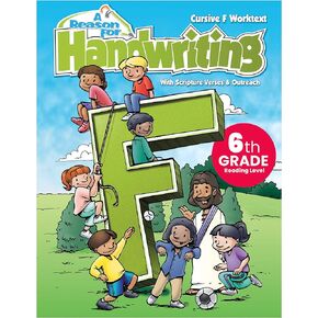 A Reason For Handwriting, Cursive F: Cursive F