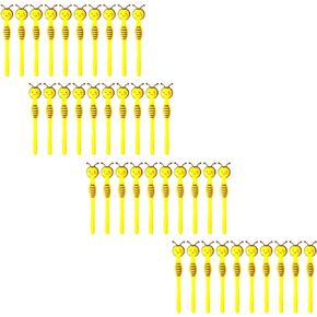 20PCS Cute Bees Gel Pens Bees Pens Bumble Bee Great Party Supplies and School Supplies Party Favors Gift for Child, Women, Coworkers, Hostess and Girlfriend, Black Ink(0.5mm)