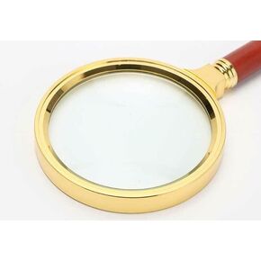 20X HD Magnifying Glass (Full Size-90mm) for Desktop, Collectors, Youth and The Elderly. Also Two (2) Credit Card Sized Magnifiers for Shopping, Reading Mobile Phones or dosing Medicine.