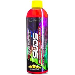 Suds Hyper-Foaming Car Wash Soap, pH Neutral, Lifts Dirt and Grime, Cherry Scent