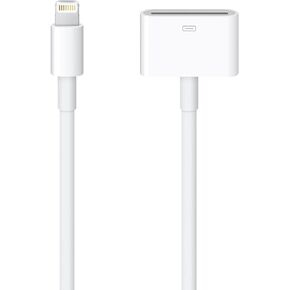 Lightning to 30-Pin Adapter, iPhone Charging Data Sync Connector Cable 8-Pin Male to 30-Pin Female Output Adapter Compatible iPhone 13/12/11/X/8/7/6/5/4S/4/3/3G/iPad/iPod(0.2 m)