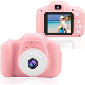 Kids Camera, Digital Video Camera 2.0in TFT Color Screen Children Creative DIY Camcorder for Childrens Boys Girls Birthday/Christmas/New Year Toy Gifts (Blue)
