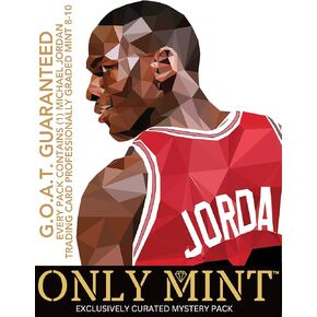 Ultimate Guaranteed Graded Mint 8-10 Michael Jordan Graded Card Mystery Booster Pack 8-10 Air Jordan in Every Pack | Basketball Card Grade by PSA BGS SGC CSG | Blind Bag Contains 1 Graded MJ