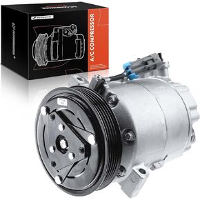 A-Premium Air Conditioner AC Compressor with Clutch Compatible with Pontiac Solstice 2.0L 2.4L 2006-2009, Saturn Sky 2.0L 2.4L 2007-2010