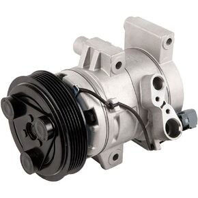 AC Compressor & A/C Clutch For Mazda 6 Mazda6 2.5L 4-Cyl 2009 2010 2011 2012 2013 - BuyAutoParts 60-03234NA NEW