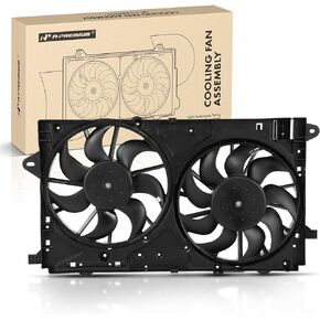 A-Premium Engine Radiator Cooling Fan Assembly Compatible with Select Chevrolet & Buick Models - Malibu 2013-2014, Impala 2014-2020, Lacrosse 2010-2016, Regal 2011-2017 - Replace# 13269460, 20970656