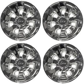 GTW Drifter 8 inch Golf Cart Wheel Covers Hub Caps Universal Fit | Set of 4
