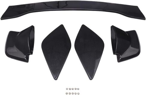 جناح سبويلر خلفي من ألياف الكربون بمظهر خلفي للشفاه متوافق مع سوبارو WRX STi سيدان ذات 4 أبواب 2015-2019 in Kuwait
