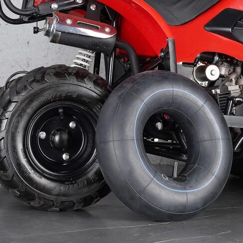 أنابيب داخلية 145/70-6 ATV مع صمامات مستقيمة TR13 متوافقة مع 90cc 4 عجلات ATV، Go-Kart، مفرمة صغيرة، جزازات العشب والشاحنات اليدوية in Kuwait