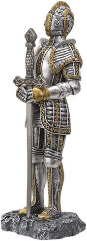 تمثال فتاحة الحروف من Pacific Giftware Knight، ارتفاع 9.25 بوصة، راتنج مصبوب بارد، تزيين الطاولة in Saudi Arabia