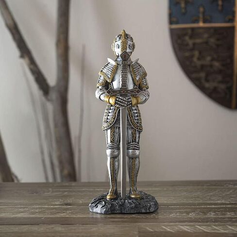 تمثال فتاحة الحروف من Pacific Giftware Knight، ارتفاع 9.25 بوصة، راتنج مصبوب بارد، تزيين الطاولة in Saudi Arabia