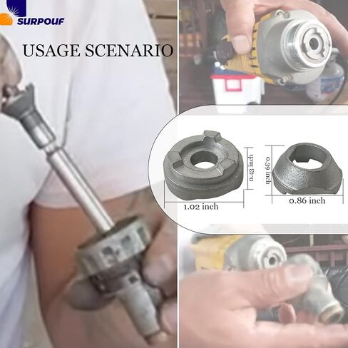 طقم القابض 152498-00 386303-00 طقم القابض (2 قطعة) يناسب قابض الإخراج DeWalt DW255-AR واستبدال القابض Intermed COMBO00194 in Saudi Arabia
