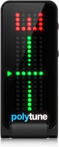 موالف مشبك POLYTUNE TC الإلكتروني من TC مع أوضاع مجسمة وستروب ولونية وشاشة عرض مصفوفة 108 LED لأداء ضبط نهائي in Saudi Arabia