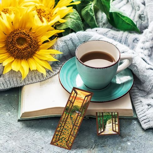 100 قطعة من الإشارات المرجعية السائبة علامات كتاب الأزهار للكتاب للنساء زهرة مزدوجة الجوانب نافذة كتاب تعقب الإشارات المرجعية لمحبي الكتب الطلاب هدايا الفصول الدراسية، قراءة هدايا عيد الحب in Kuwait
