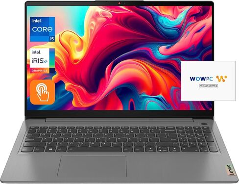 Lenovo IdeaPad 3 Touchscreen Business Laptop, Intel Core i5-1135G7, 15.6" FHD IPS Touchscreen, Wi-Fi 6, HDMI, SD Card Reader, 12hrs Video Playback, Windows 11 Home (20GB RAM | 1TB SSD) in Saudi Arabia