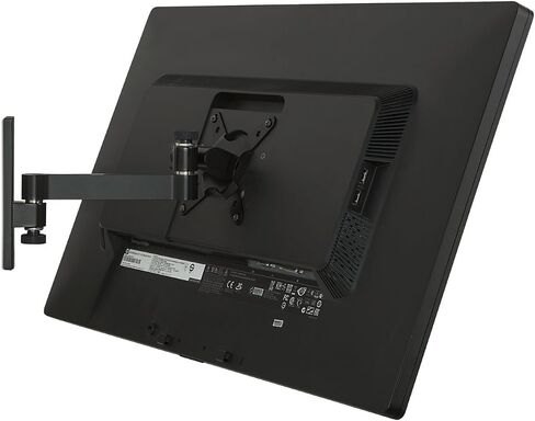 تركيبها! حامل شاشة قابل للسحب على الحائط، دعامة VESA كاملة الحركة لشاشات كمبيوتر LCD LED تصل إلى 30 بوصة، ذراع مفصلي يناسب الشاشات حتى 30 بوصة، متوافق مع VESA 75 100، سعة 33 رطل in Saudi Arabia