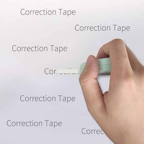 شريط تصحيح الدراسة المكتبي الصغير من zhuohai مكون من 6 قطع، أداة تطبيق سهلة الاستخدام للتصحيحات الفورية وتصحيح الكتابة الخاطئة في أي وقت شريط تصحيح لون الماكارون in Kuwait