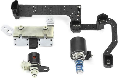 الملف اللولبي للسيارة، 4 قطعة مجموعة صمامات الملف اللولبي ناقل الحركة مناسبة لـ E150 E250 E350 F150 2005-2008 4R70W in Kuwait